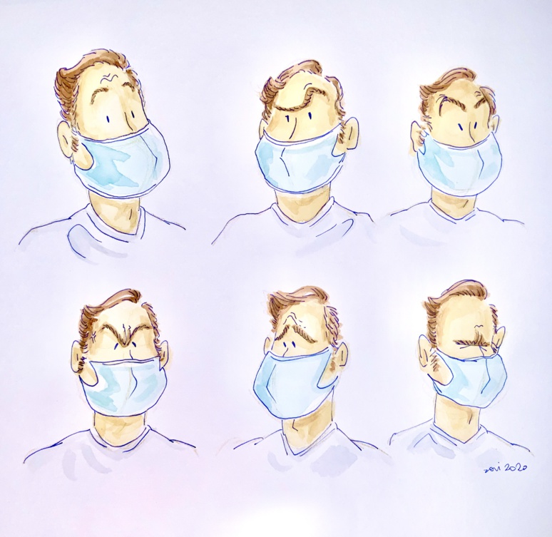 Bas les masques! Image: Sophie ONG Bas les masques! Image: Sophie ONG