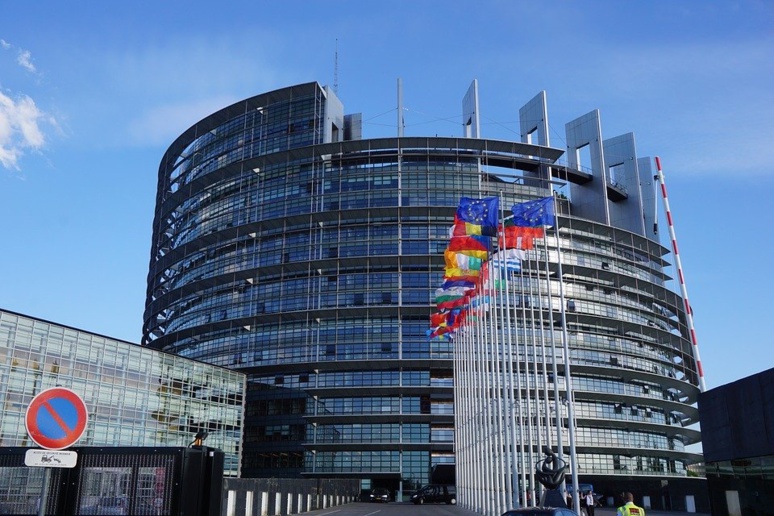 Une vue du Parlement européen à Strasbourg où aurait dû se tenir la Journée de l'Europe (C)Pixabay