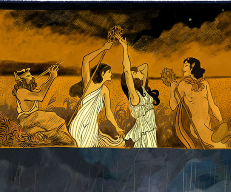 Les fêtes des Dieux, aux temps originels./© Le Dieu Vagabond, Fabrizio Dori Les fêtes des Dieux, aux temps originels./© Le Dieu Vagabond, Fabrizio Dori