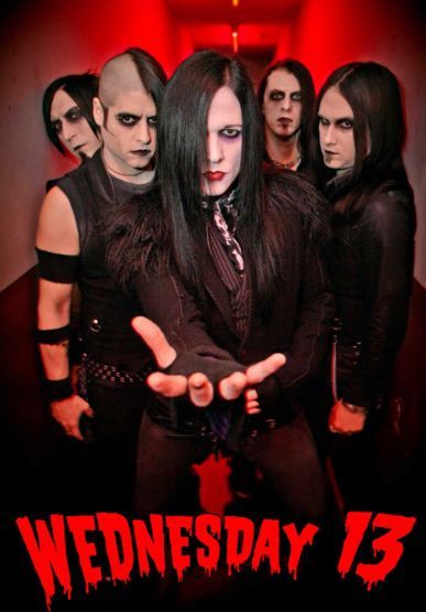 Cliquez sur l'image pour commader en ligne des titres de Wednesday 13 en promo Cliquez sur l'image pour commader en ligne des titres de Wednesday 13 en promo