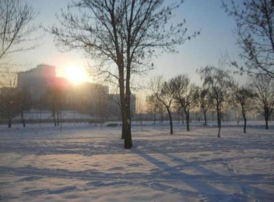 L’hiver s’est installé à Bucarest
