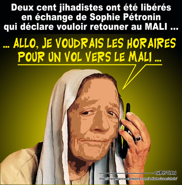 Beaucoup de zones d'ombre sur le retour de la dernière otage française ... Beaucoup de zones d'ombre sur le retour de la dernière otage française ...