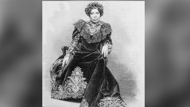En 1897, la reine Ramavalona III qui régnait depuis 1883 fut contrainte à l’exil à Alger où elle devait mourir en 1917, âgée de 55 ans (c) DR
