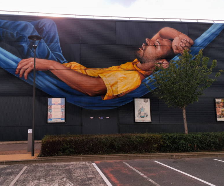 Murale de Braga Last One, originaire de Marseille, fresque 24 / © E.V. Murale de Braga Last One, originaire de Marseille, fresque 24 / © E.V.