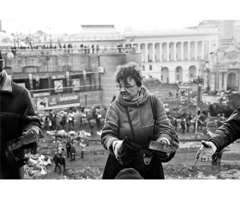 Extrait de la série "Maidan"/ © Pavel Volkov