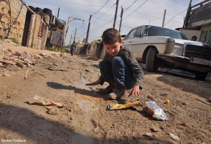 Enfant pauvre! Photo (C) Ibrahim Chalhoub
