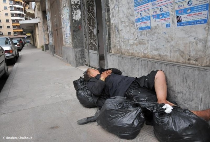 Dormant à poings fermés! Photo (C) Ibrahim Chalhoub