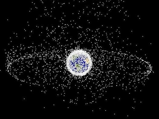 Pollution spatiale (c) NASA