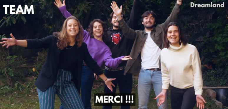 L'équipe vous remercie de l'intérêt que vous portez à leur projet L'équipe vous remercie de l'intérêt que vous portez à leur projet