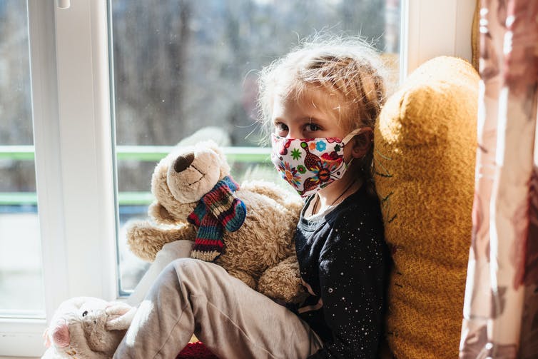 Les enfants qui contractent la Covid-19 n’ont généralement pas besoin d’être hospitalisés. Shutterstock