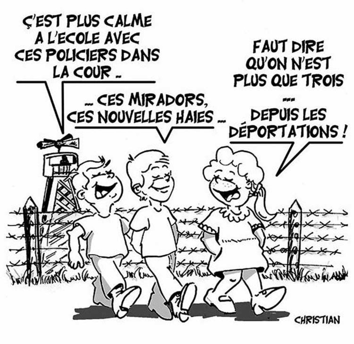 Dessin De Presse Leonarda Ou Quand L Interieur S Invite A L Ecole