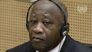 Laurent Bagbo au CPI (c) DR Laurent Bagbo au CPI (c) DR