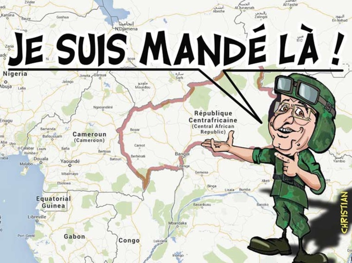 DESSIN DE PRESSE: À ce va-t-en guerre en Centrafrique