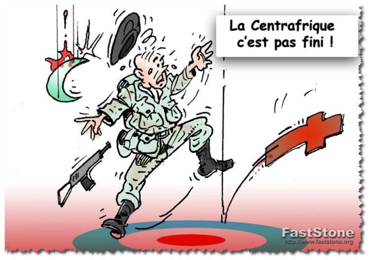 DESSIN DE PRESSE: Le bourbier centrafricain
