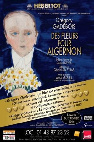 Des fleurs pour Algernon à Paris