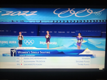 Figure Skating Recap : Women Event Podium. (c) Sarah Barreiros. Figure Skating Recap : Women Event Podium. (c) Sarah Barreiros.