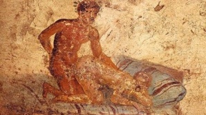 Détail de Casa del ristorante, fresque de Pompei (environ 62-79 avant JC). Détail de Casa del ristorante, fresque de Pompei (environ 62-79 avant JC).