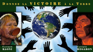 Coupe du Monde: Le Chef Raoni lance le S.O.S. Amazonia Tour Coupe du Monde: Le Chef Raoni lance le S.O.S. Amazonia Tour