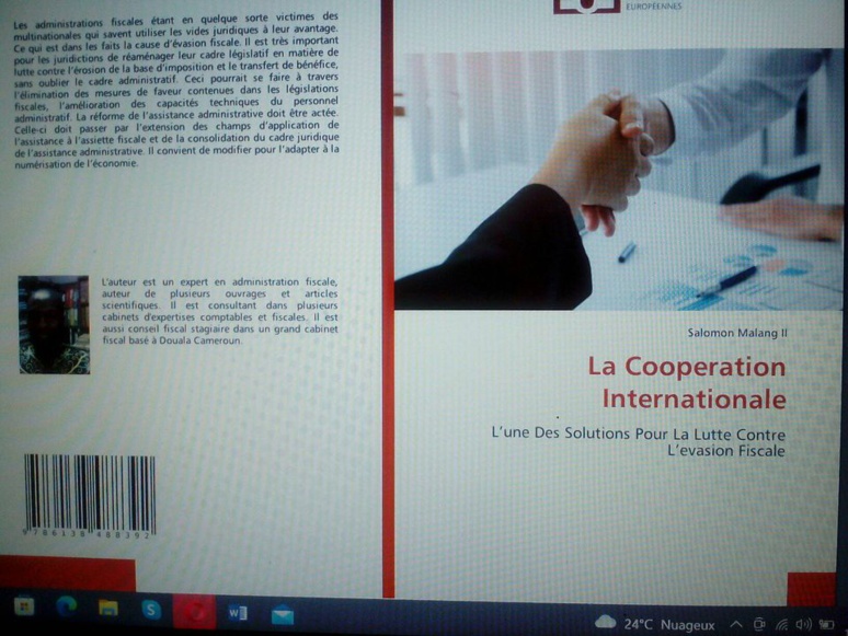 La coopération internationale : L’une des solutions pour la lutte contre l’évasion fiscale La coopération internationale : L’une des solutions pour la lutte contre l’évasion fiscale