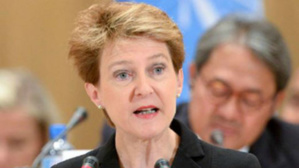 Simonetta Sommaruga, Vice-présidente de la Confédération Suisse. Photo (c) Jean-Marc Ferré / UN