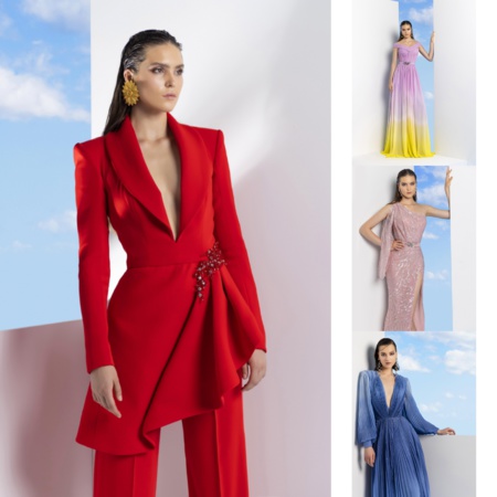 Paris Fashion Week: interview with Naja Saade, virtuose of haute couture dresses. (c) Naja Saade via Nandini Permalloo.
