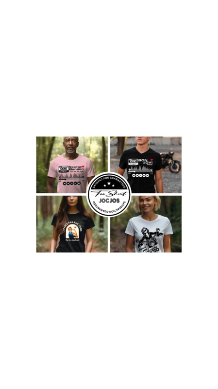 JOCJOSTshirt : Jocelyn Josso "Éventail de créations". (c) Jocelyn Josso. JOCJOSTshirt : Jocelyn Josso "Éventail de créations". (c) Jocelyn Josso.