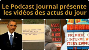 Les actualités en 4 vidéos du 17 décembre 2014 Les actualités en 4 vidéos du 17 décembre 2014