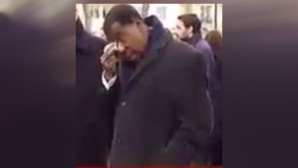 Boni Yayi pleurant à Paris, 12 Janvier 2015