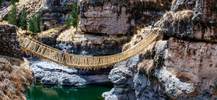 Le pont Q'eswachaka (c) DR Le pont Q'eswachaka (c) DR