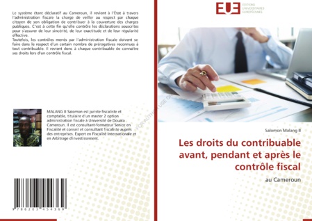 Les droits du contribuable avant, pendant et après le contrôle fiscal Les droits du contribuable avant, pendant et après le contrôle fiscal