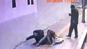 Image de la caméra de surveillance. Image de la caméra de surveillance.