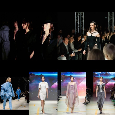 Arzucaprol and Pasha and Bochkarev (c) BRICS Fashion Summit via Dessauvages Communication. Arzucaprol and Pasha and Bochkarev (c) BRICS Fashion Summit via Dessauvages Communication.