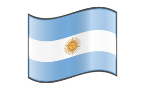 Drapeau argentin. Drapeau argentin.