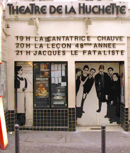 Le théâtre de la Huchette fête la 20 000e représentation des chefs-d'oeuvre de Ionesco (c) DR Le théâtre de la Huchette fête la 20 000e représentation des chefs-d'oeuvre de Ionesco (c) DR