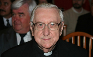 L'archevêque Laszlo Paskai. Photo (c) Gábor Bejó