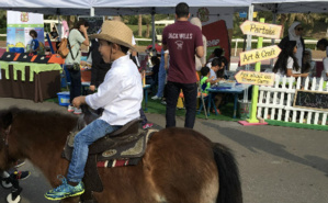 Stands proposant des activités (dessin, coloriage, balade à poney) pour enfants. Photo (c) Bulent Inan Stands proposant des activités (dessin, coloriage, balade à poney) pour enfants. Photo (c) Bulent Inan
