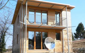 La maison passive de Philippe Perrin, en Savoie. Photo (c) P. Perrin La maison passive de Philippe Perrin, en Savoie. Photo (c) P. Perrin
