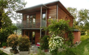 La troisième maison passive contruite en France est celle de Philippe Perrin. Photo (c) P. Perrin La troisième maison passive contruite en France est celle de Philippe Perrin. Photo (c) P. Perrin