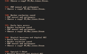 Premières contreparties proposées pour les financeurs de Doko Roko. Photo © Eric Mack Premières contreparties proposées pour les financeurs de Doko Roko. Photo © Eric Mack