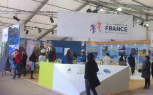 Le stand de la France, à l'entrée de l'espace. Photo © LLF Le stand de la France, à l'entrée de l'espace. Photo © LLF