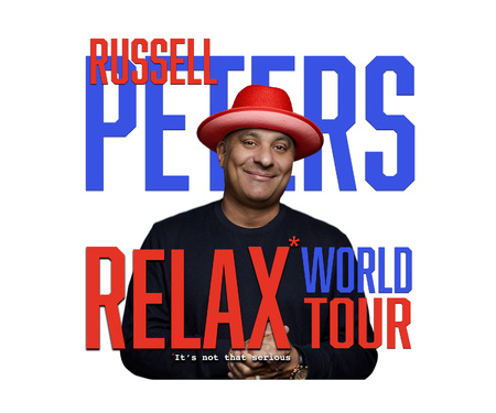 Russell Peters en tournée à la Salle Pleyel à Paris le 09/05/2025 Russell Peters en tournée à la Salle Pleyel à Paris le 09/05/2025