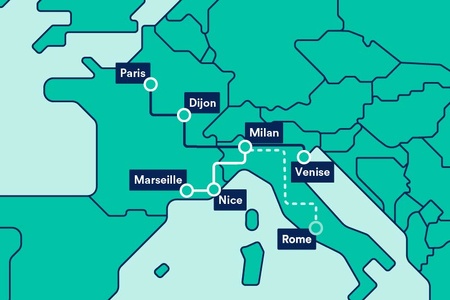 Nouveau train de nuit entre Marseille et Rome Nouveau train de nuit entre Marseille et Rome