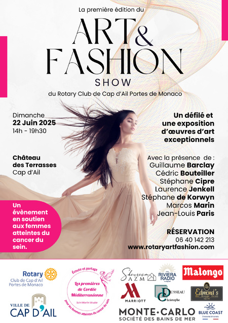 Art & Fashion Show 2025 à Cap d'Ail