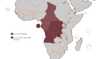 Les pays membres de la CEEAC, image du domaine public. Cliquez ici pour accéder au site officiel Les pays membres de la CEEAC, image du domaine public. Cliquez ici pour accéder au site officiel
