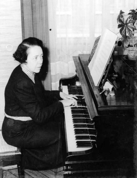 Jeanne Leleu en 1947 (c) DR Jeanne Leleu en 1947 (c) DR