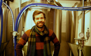 Sébastien Morvan dans sa brasserie urbaine. Photo (c) Fanny Silva Sébastien Morvan dans sa brasserie urbaine. Photo (c) Fanny Silva