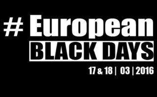 La bannière #EuropeanBlackdays. Image du domaine public.