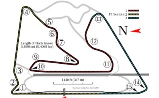 Schéma du circuit de Barein. Illustration (c) Will Pittenger Schéma du circuit de Barein. Illustration (c) Will Pittenger