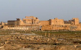 Temple de Bel, édifice le plus imposant de Palmyre construit en l'an 32. Photo © Bernard Gagnon
