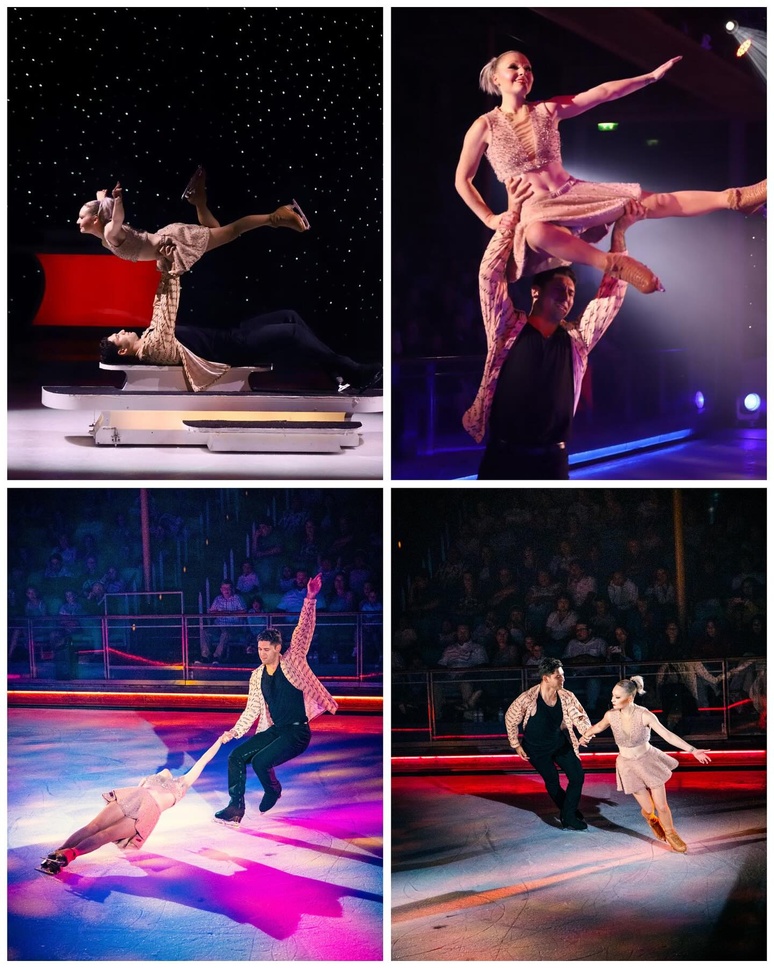 From Competition to the Professional Ice Show World. @sarahaerial.ice and Joshua Levitt. (c) Tanay Rana From Competition to the Professional Ice Show World. @sarahaerial.ice and Joshua Levitt. (c) Tanay Rana